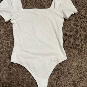 Aritzia White Bodysuit